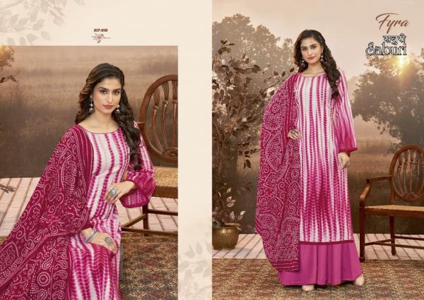 Fyra Saburi Fancy Cotton Printed Casual Wear Dress Materials